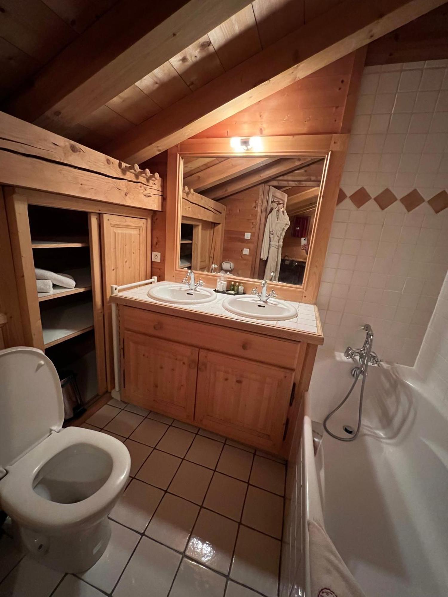 Chambres Et Mazots Du Chalet De Mado Megève Exteriör bild